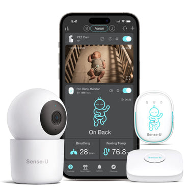 "Pro Bundle Baby Monitor: High-tech, reliable monitoring for your little one, ensuring peace of mind for parents."
