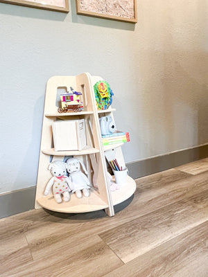 SERENA- Corner Toy Shelves- Set of 2