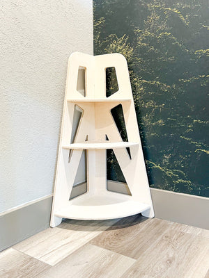 SERENA- Corner Toy Shelves- Set of 2