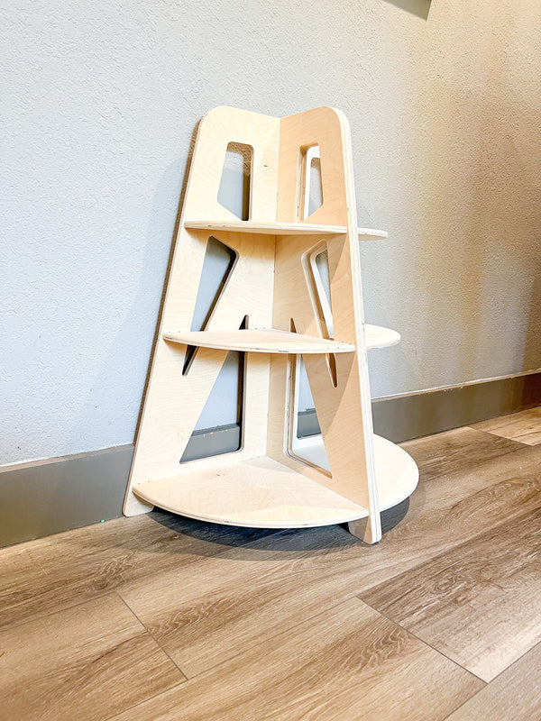 SERENA- Corner Toy Shelves- Set of 2