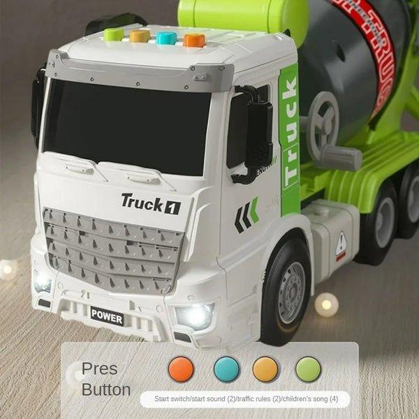 Electric Concrete Mixer Toy with Balls