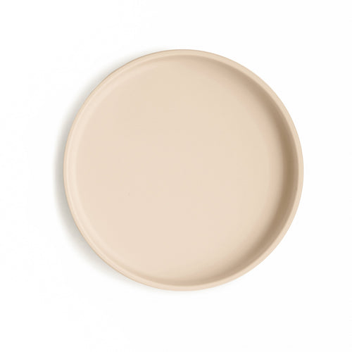 Classic Silicone Suction Plate for babies, perfect for mealtime mess-free dining.
