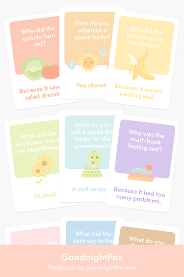 Kid Jokes Flashcards for kids - fun and engaging toy for laughter and entertainment. Perfect for family game time!