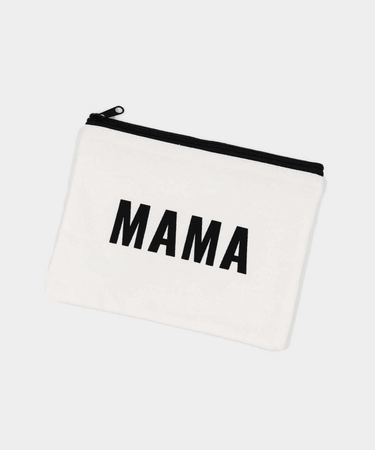 Mama Pouch tote bag for babies, stylish and functional, perfect for parents on the go.
