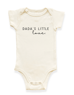 Dada's Little Love Organic Baby Bodysuit