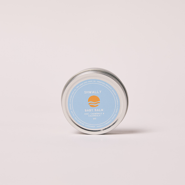 Shwally Zinc, Calendula & Chamomile Baby Booty Diaper Cream 2OZ