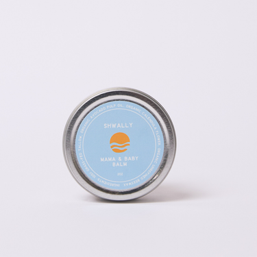 Shwally Tallow & Beeswax Baby Bootie, Lip & Nipple Balm 2OZ - soothing nipple cream for moms and babies.