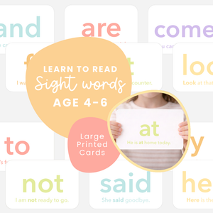 GoodnightFox Reading Flashcards Bundle ages 3, 6 92 cards