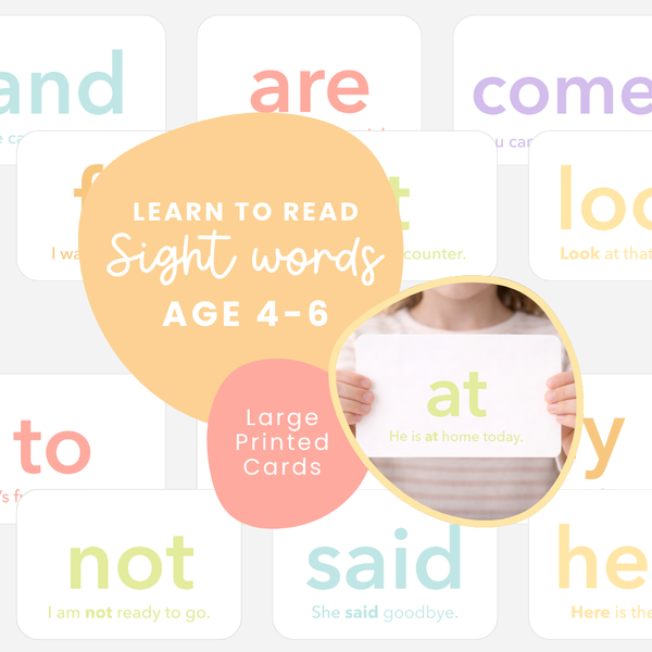 GoodnightFox Reading Flashcards Bundle ages 3, 6 92 cards