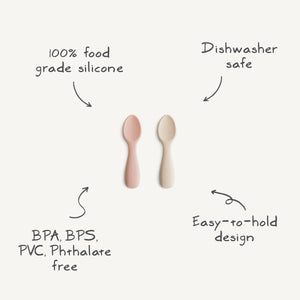 Silicone Toddler Starter Spoons