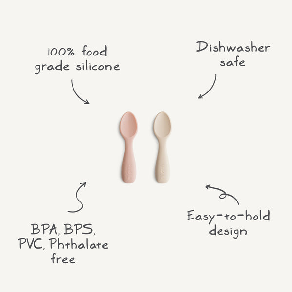 Silicone Toddler Starter Spoons