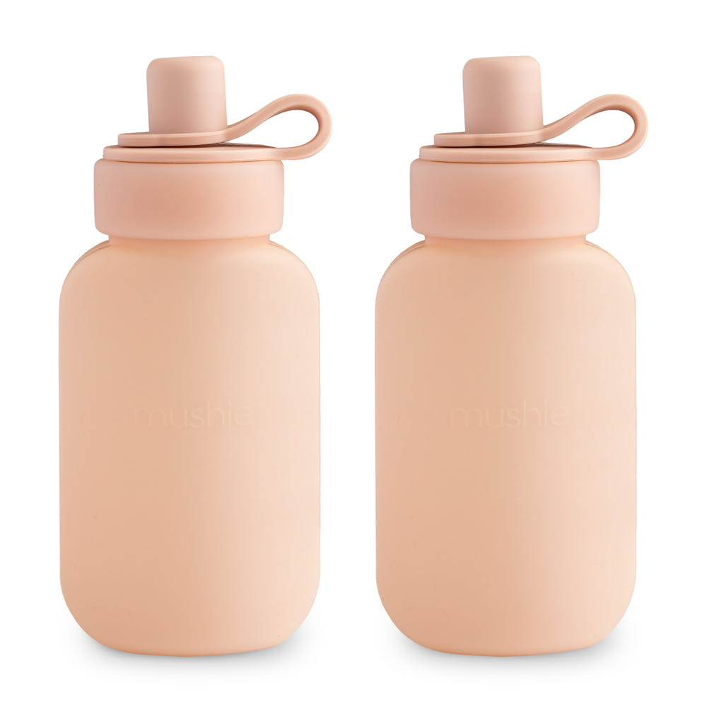 Silicone Puree Pouch for babies, perfect for easy feeding and on-the-go convenience in vibrant colors.