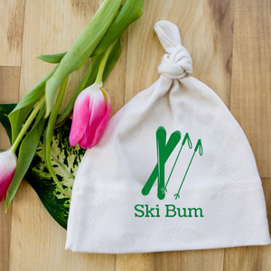 Ski Bum Baby Hat - Soft Fabric for Babies