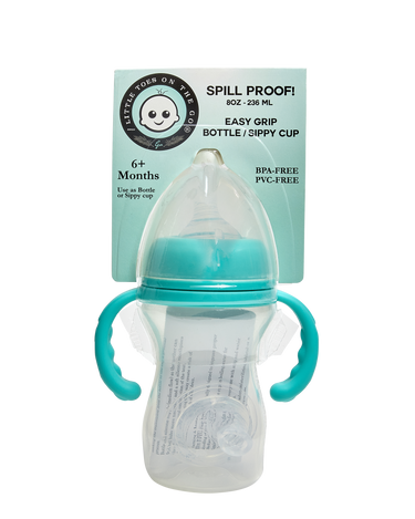 Little Toes Easy Grip Bottle/Sippy Cup for babies, perfect for feeding and nursing, featuring ergonomic design.