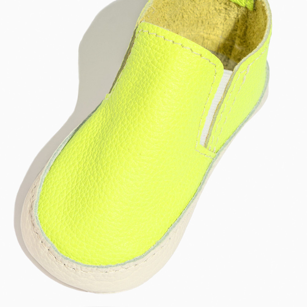 Extra Yellow Slip On Baby Shoe