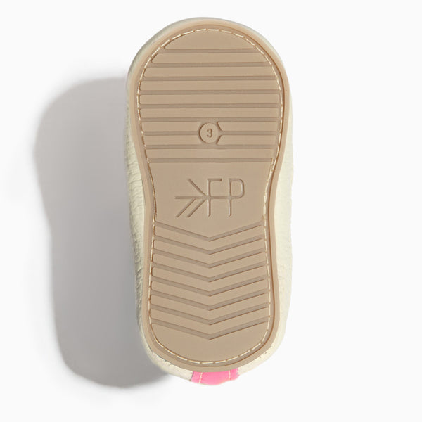 Hot Pink Slip On Baby Shoe