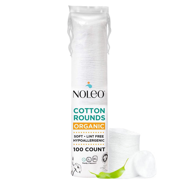 NOLEO Organic Cotton Rounds - Small 2" - MOOGCO Baby
