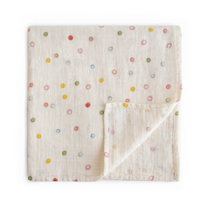 Organic Cotton Muslin Swaddle Blanket