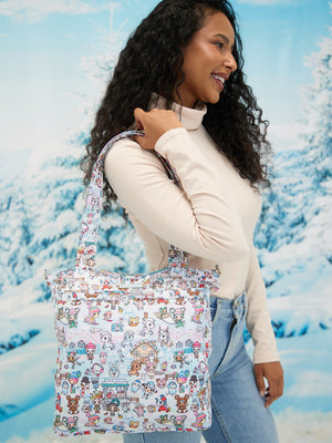 tokidoki Snow Day Be Light Diaper Bag Tote — Ice Blue