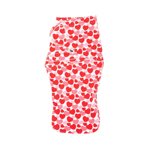 Snugababe Swaddle™ Sleep Pod in red and pink hearts, perfect for cozy and safe baby sleep.