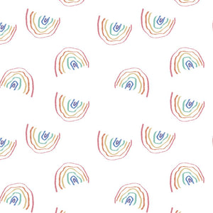 Somewhere Over The Rainbow Swaddle Blanket