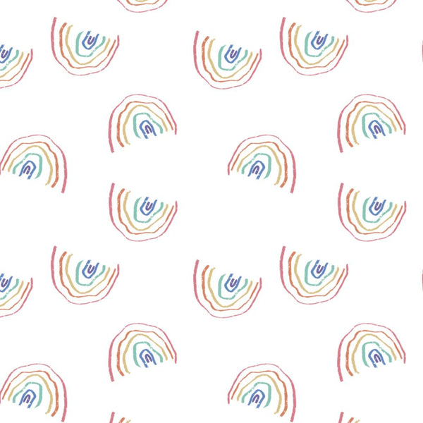 Somewhere Over The Rainbow Swaddle Blanket