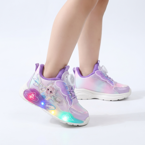 Sparkling Princess Butterfly LED Sneakers (Ages 1-7)