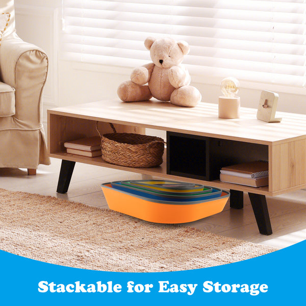 Stepping Stone for Kids 5Pcs Non-Slip Toddler River Stone Set