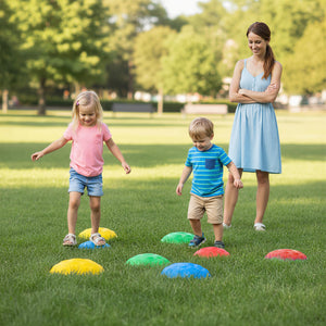 Stepping Stones for Kids 8 PCS Non-Slip Toddler Stepping Stones Balance Sensory Toys