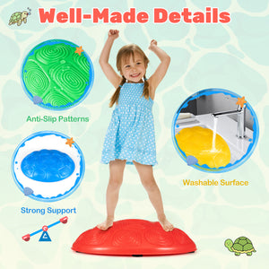 Stepping Stones for Kids 8 PCS Non-Slip Toddler Stepping Stones Balance Sensory Toys
