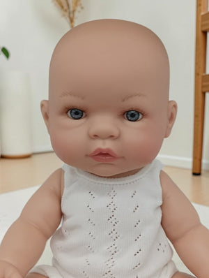 Bebenita 14" Baby Boy Doll - Sterling | Unscented & Fully Clothed