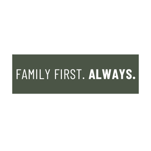 Sticker | Family First