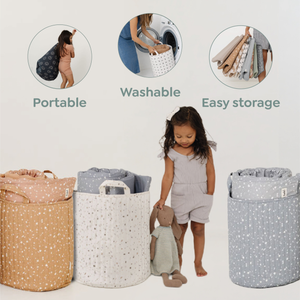Terrazzo Clay Storage Basket