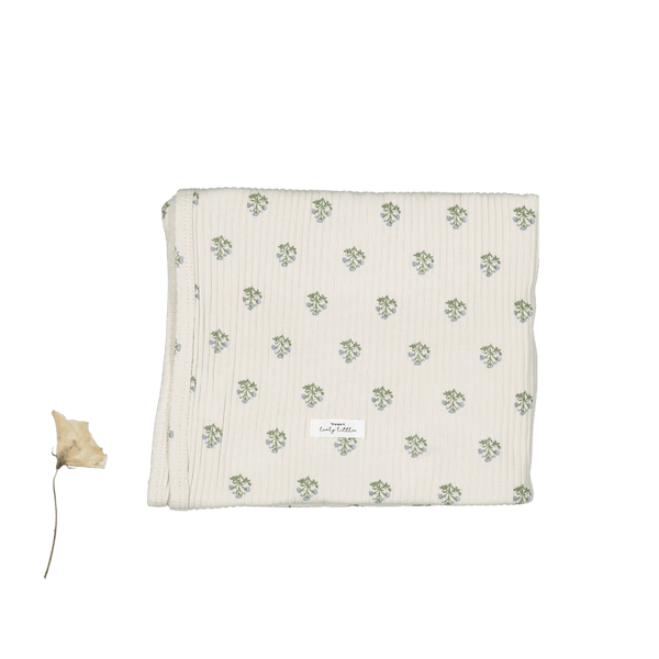 The Printed Blanket - Zara Blue