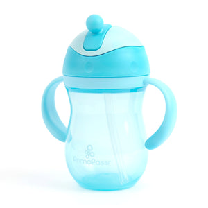 Primo Passi Straw Cup in Blue (9oz)
