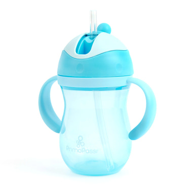 Primo Passi Straw Cup in Blue (9oz)