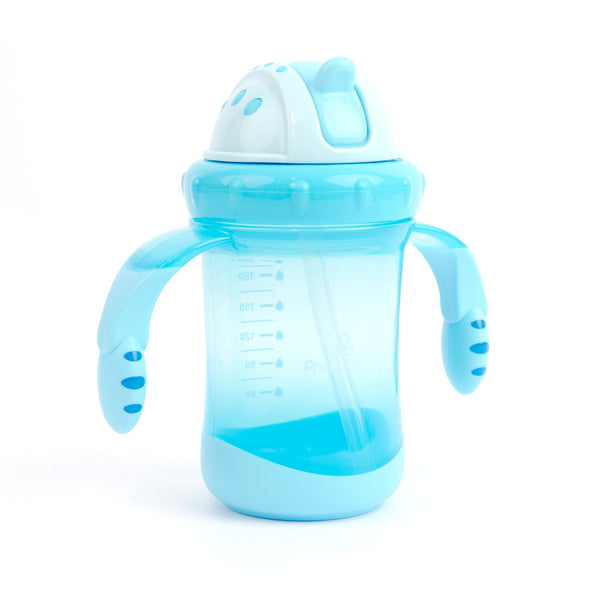 Primo Passi Straw Cup in Blue (7oz)