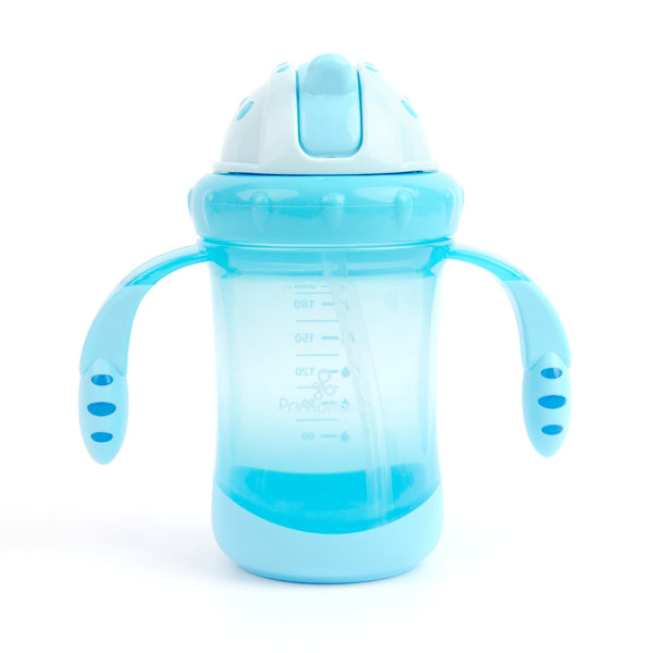Primo Passi Straw Cup in Blue (7oz)