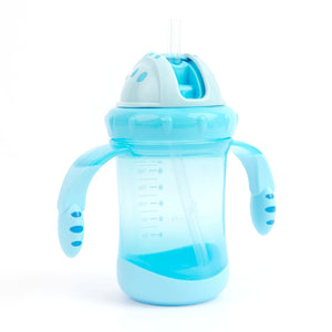 Primo Passi Straw Cup in Blue (7oz)