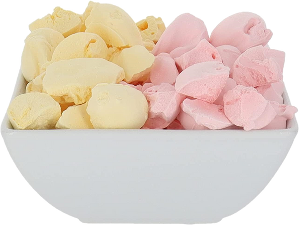 Freeze Dried Ice Cream That Does Not Melt (Bits) Strawberry Banana Mix