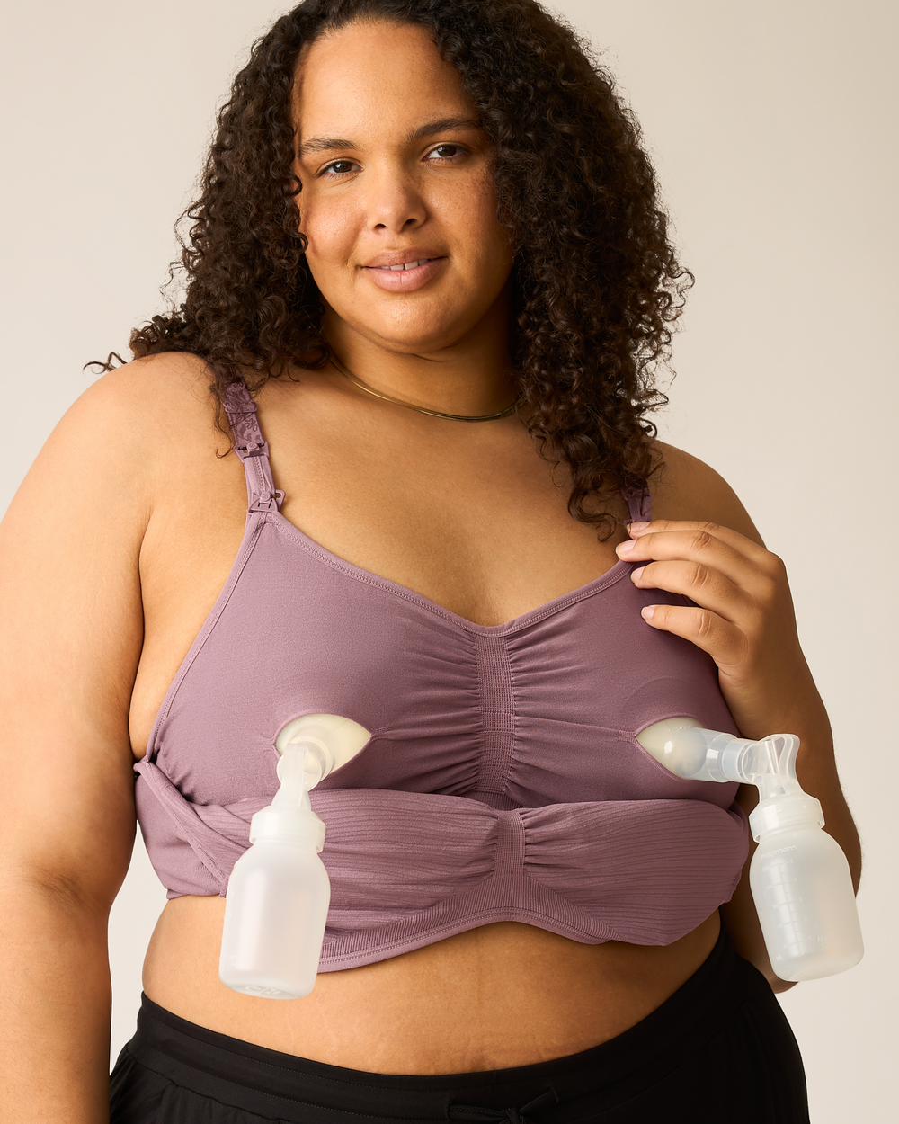 Sublime® Twilight Hands-Free Pumping & Nursing Bra for comfortable breastfeeding and pumping.