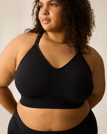 Sublime® Low Impact Nursing Sports Bra | Black