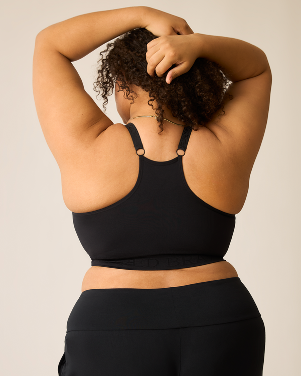Sublime® Nursing Sports Bra | Black - MOOGCO Baby