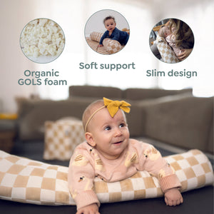 Checker Gumdrop Support Pillow