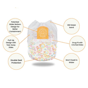 Little Toes Natural Disposable Swim Diapers - 24 Pack