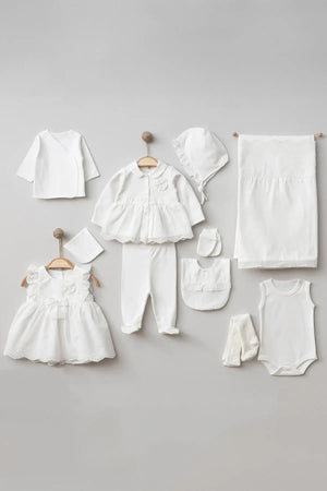 Eden Newborn Homecoming Outfit Set (11 Pcs)