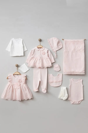 Eden Newborn Homecoming Outfit Set (11 Pcs)