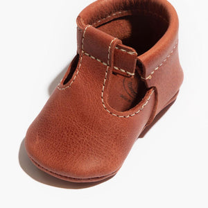 Moab T-Bar Baby Shoe in angle 3, featuring a stylish design and comfortable fit for little feet.