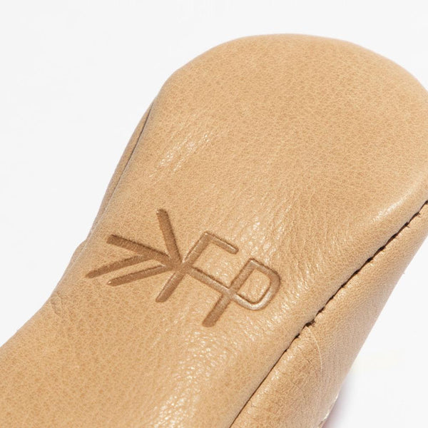 Weathered Brown T-Bar Baby Shoe at angle 6, perfect for stylish and comfortable infant footwear.