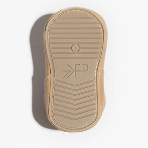 Weathered Brown T-Bar Baby Shoe at angle 7, perfect for stylish and comfortable little feet.